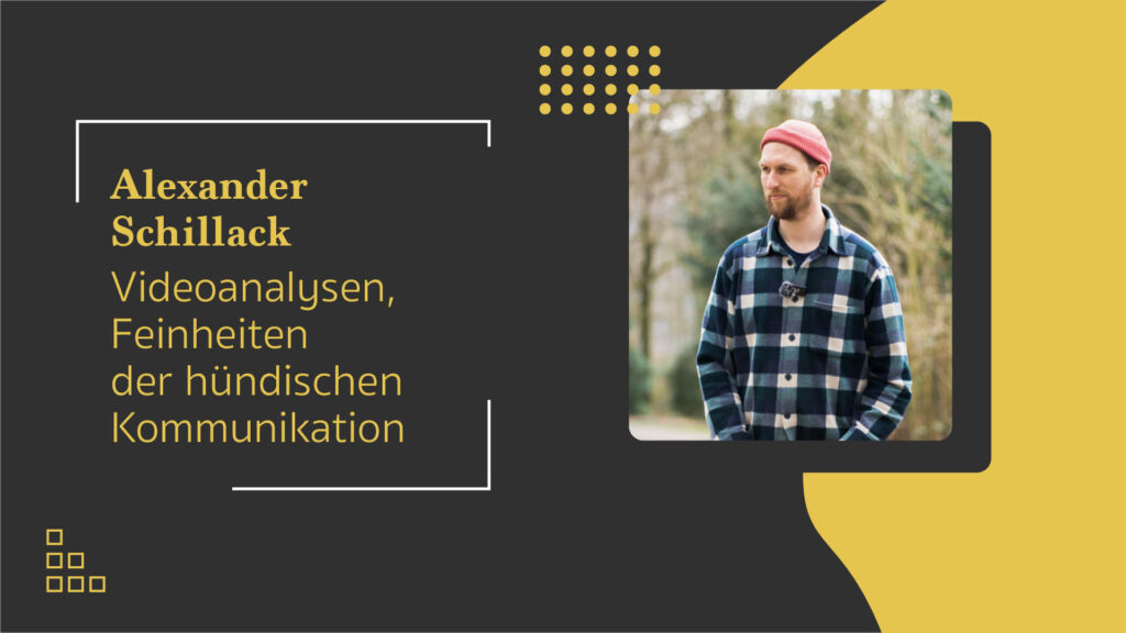 Alexander Schillack: Videoanalysen, Feinheiten der hündischen Kommunikation