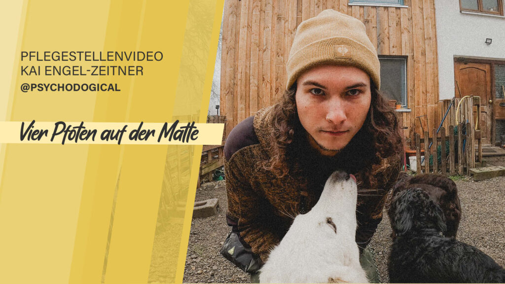 Pflegestellenvideo Kai Engel-Zeitner – Vier Pfoten auf der Matte